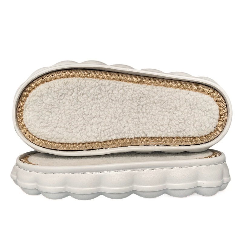Winter Cloud-shaped shoes base, Warm & Non-slip slippers